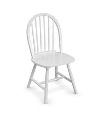 Set of 4 Vintage Windsor Dining Side Chair Wood Spindleback Kitchen Room