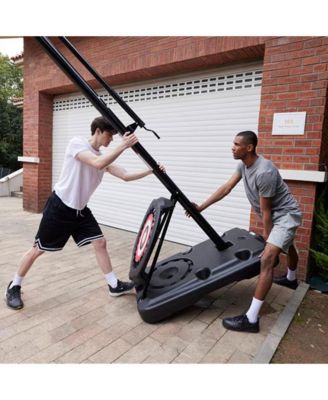 Portable Basketball Hoop, Adjustable Height, 50" Backboard & Rebounder