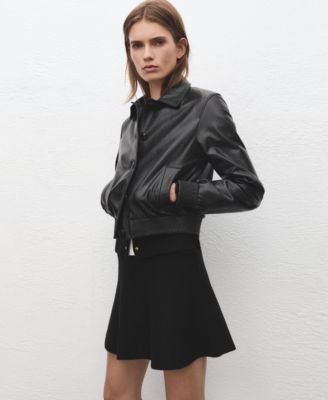 Women's Flared Knitted Skirt