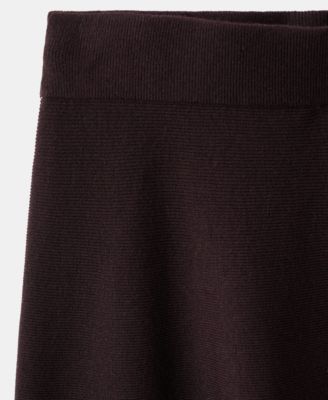 Women's Wool-Blend Knitted Skirt