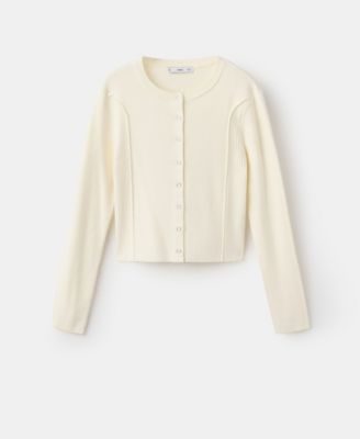 Women's Ribbed Knitted Cardigan