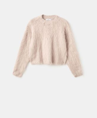 MANGO - Women's Fur-Effect Sweater