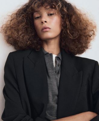 Women's Flap Pockets Suit Blazer