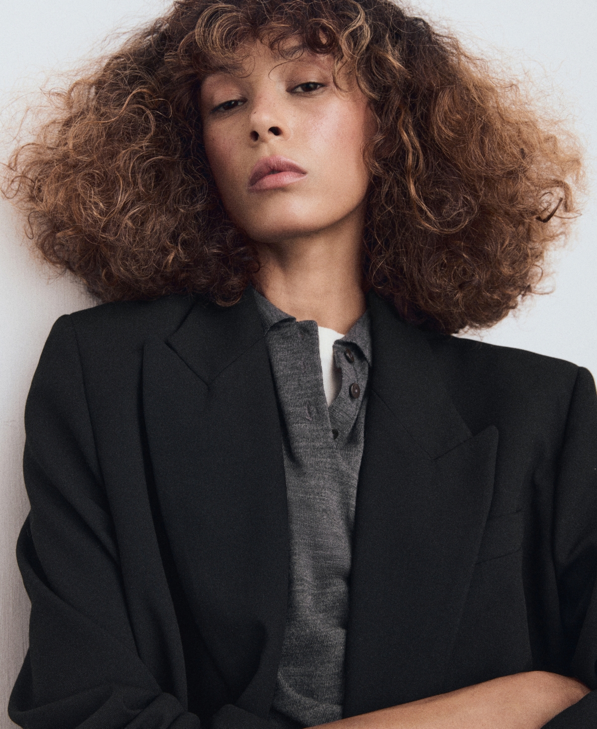 Mango Women's Flap Pockets Suit Blazer