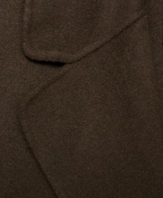 Women's Belt Handmade Wool Coat