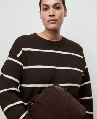 Women's Knit Striped Sweater