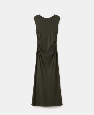 Women's Ruched Fitted Dress