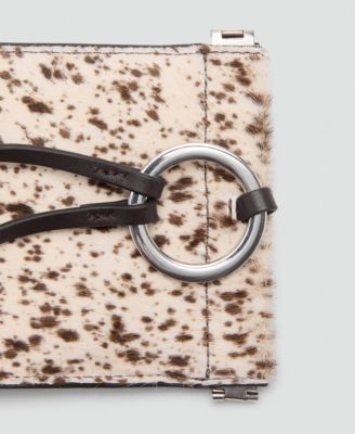 Women's Leather And Fur Mobile Phone Case