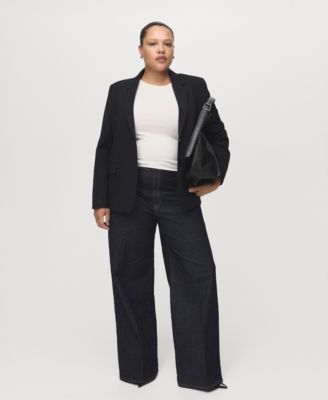 Women's High-Rise Wide Leg Jeans