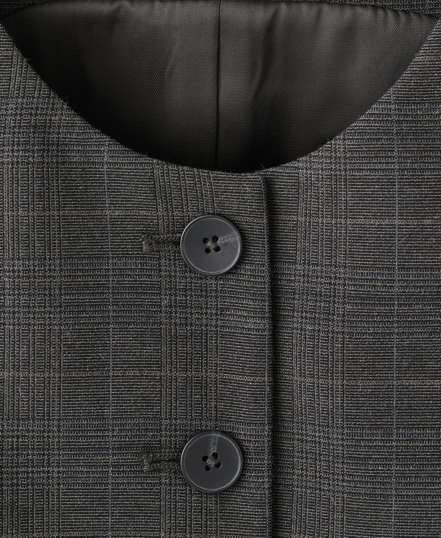 Women's Check Suit Vest