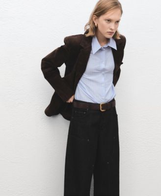 Women's Patches Barrel Jeans