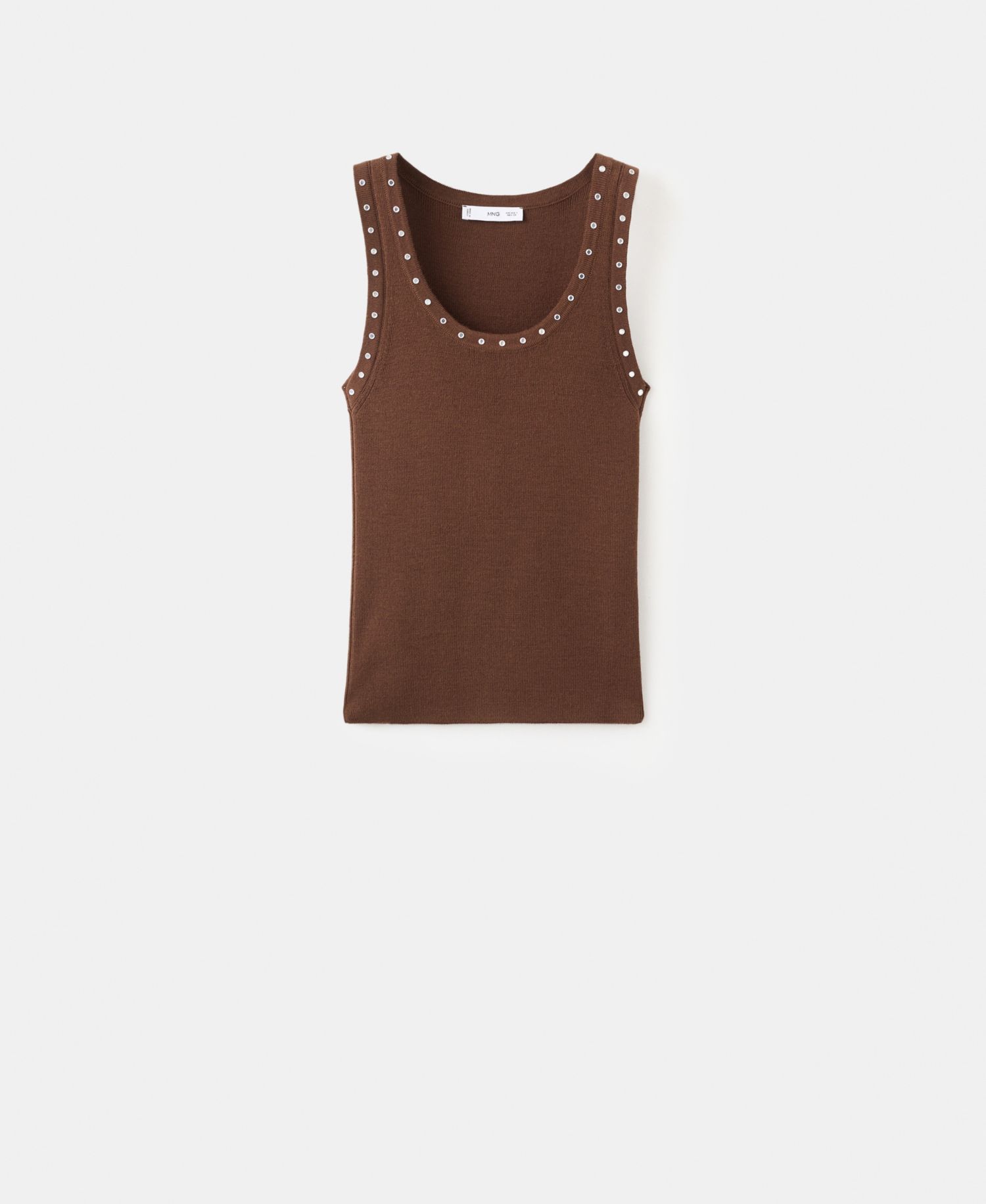 Women's Knitted Studs Top