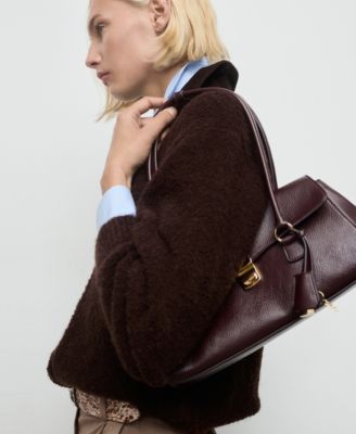 Women's Corduroy Collar Boucle Jacket