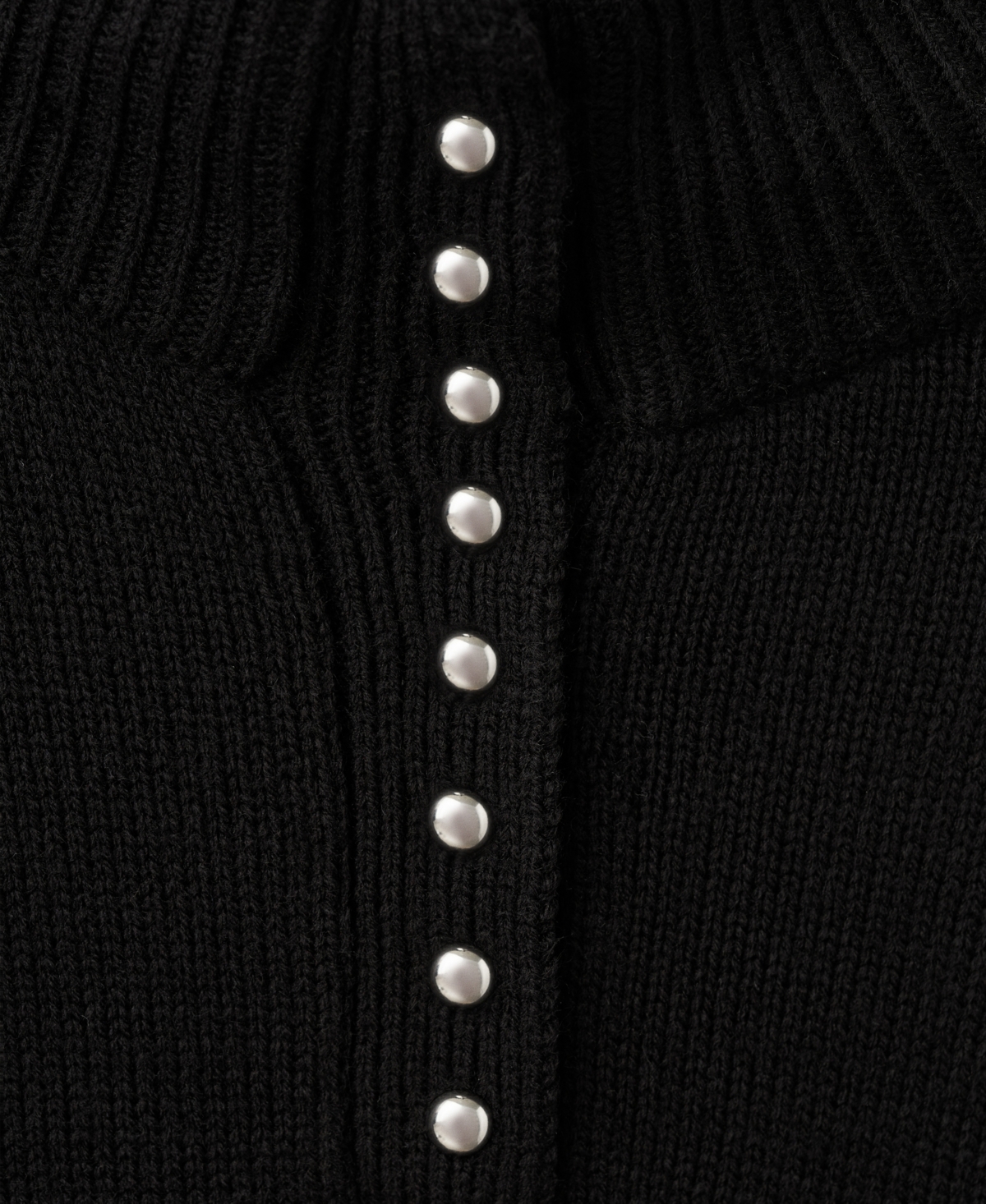 Mango Women's Perkins-Neck Button Sweater