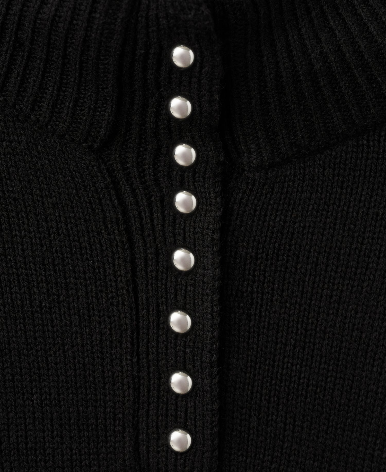 Women's Perkins-Neck Button Sweater