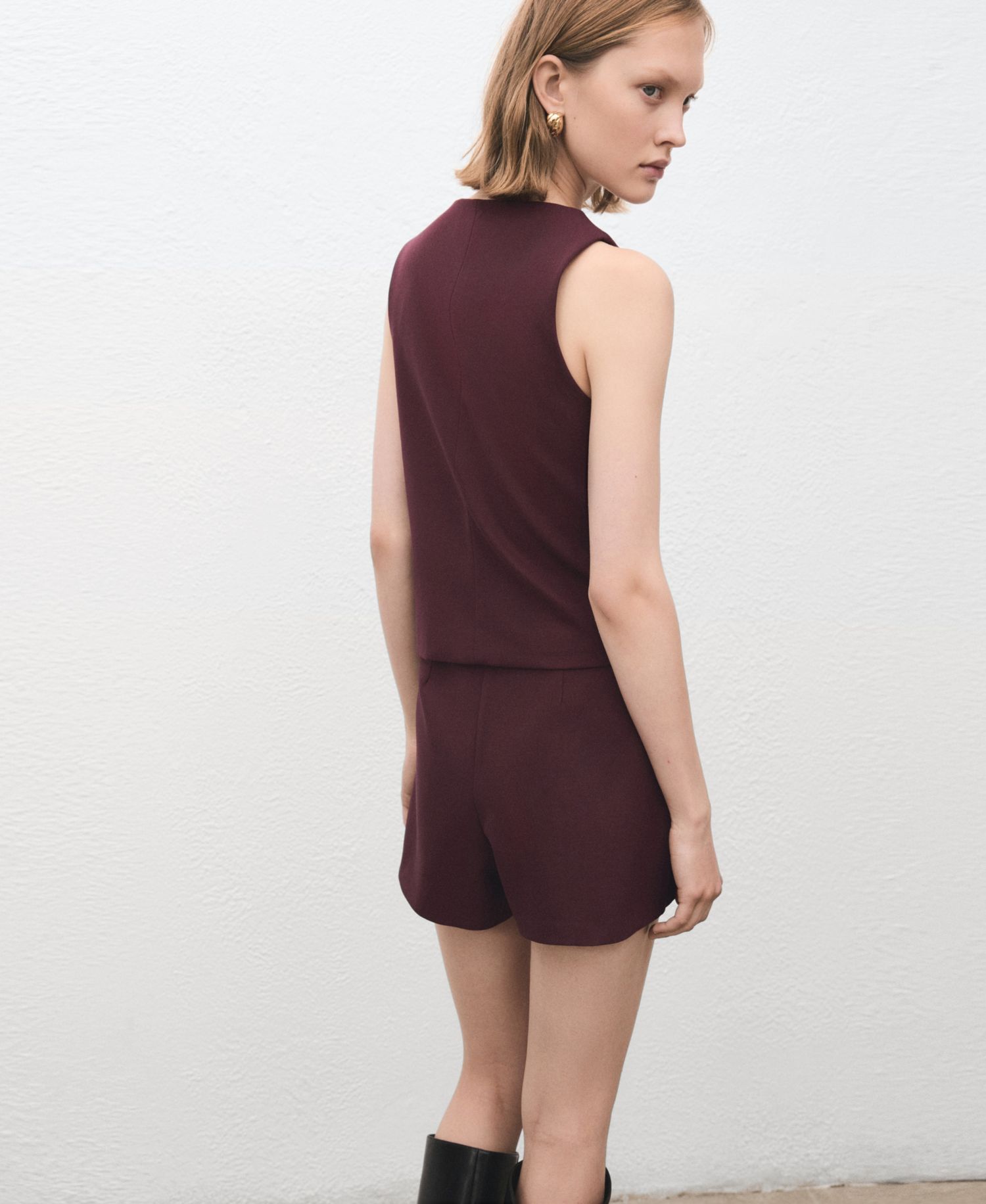 Women's Buttons Suit Vest