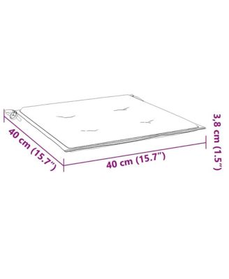 Garden Chair Cushions 2 pcs Oxford Fabric