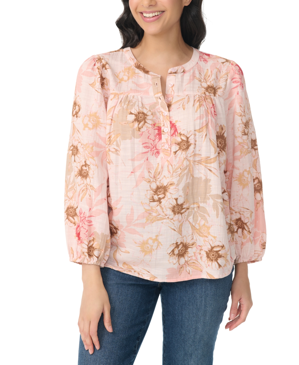 Gloria Vanderbilt Women's Long-Sleeve Top