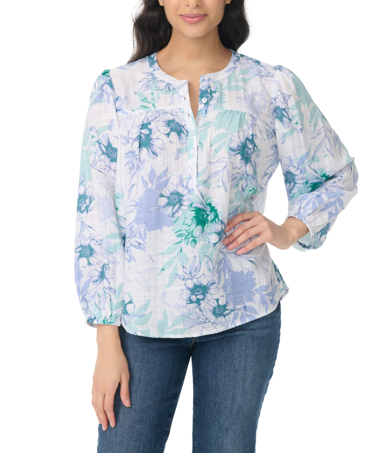Gloria Vanderbilt Women's Long-Sleeve Top