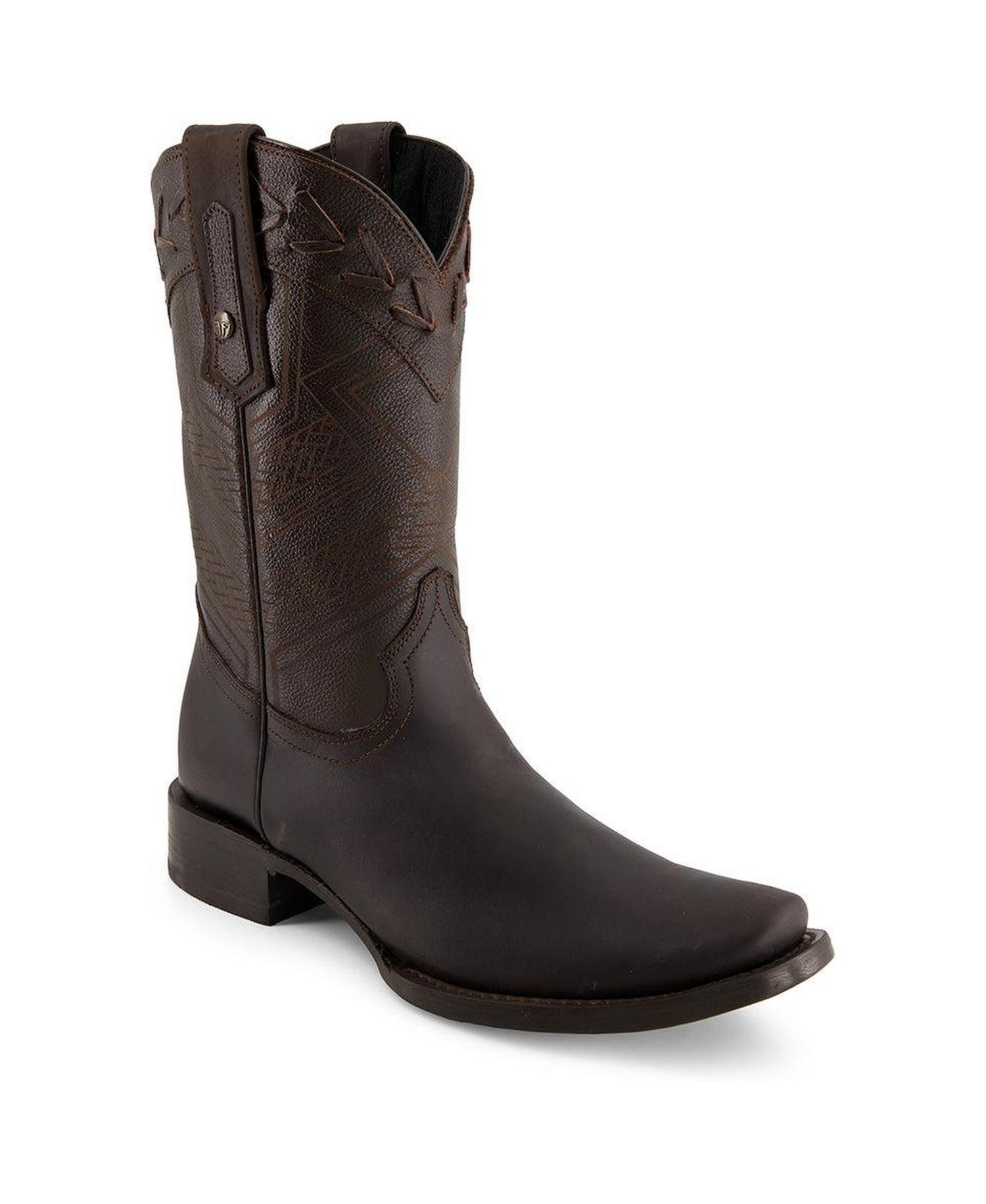 Men's Real Leather Cowboy Boots