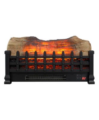 20 inch Electric Fireplace 3D Log set insert, Free Standing Fireplace Heater for Indoor