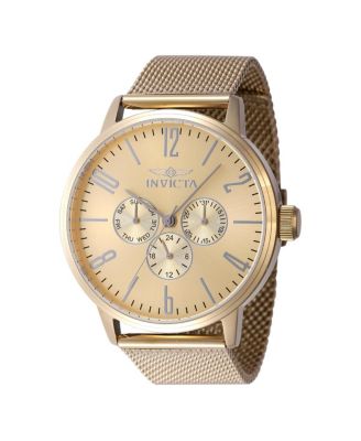 Men's 47615 Specialty Quartz VH63 Gold Dial Watch