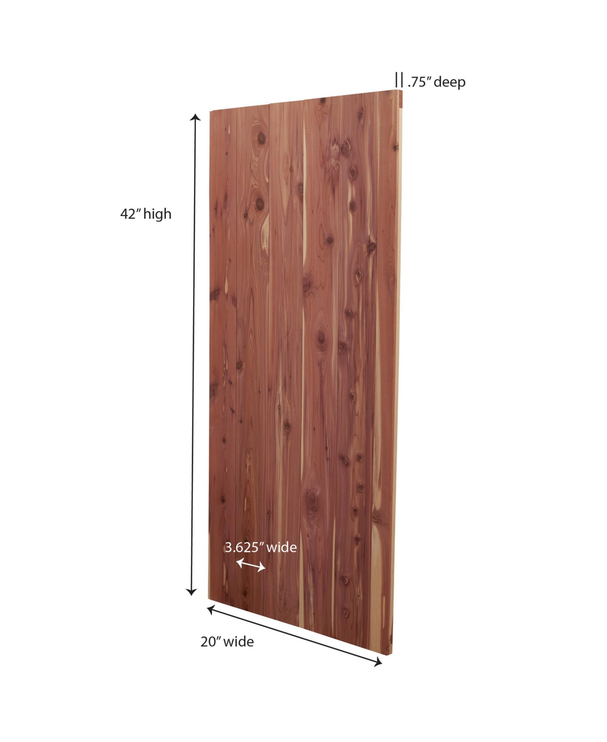 Household Essentials Cedar Fresh Cedar Panels for Closet 2 Pack