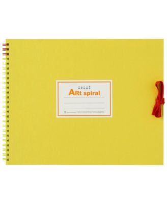 F3 Sketchbook Art Spiral Yellow