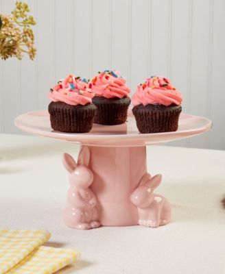 Pink Bunny Cake Stand, Exclusively at Macy's