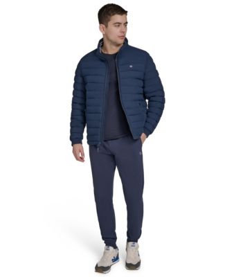Men's Quilted Long-Sleeve Jacket