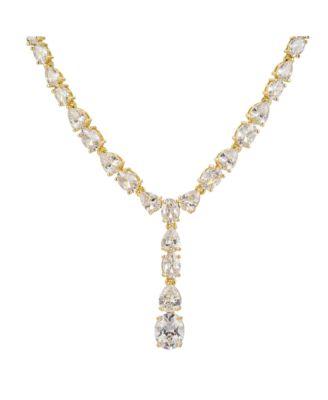 Untamed Petals Gravity Crystal Necklace - Gold 145$