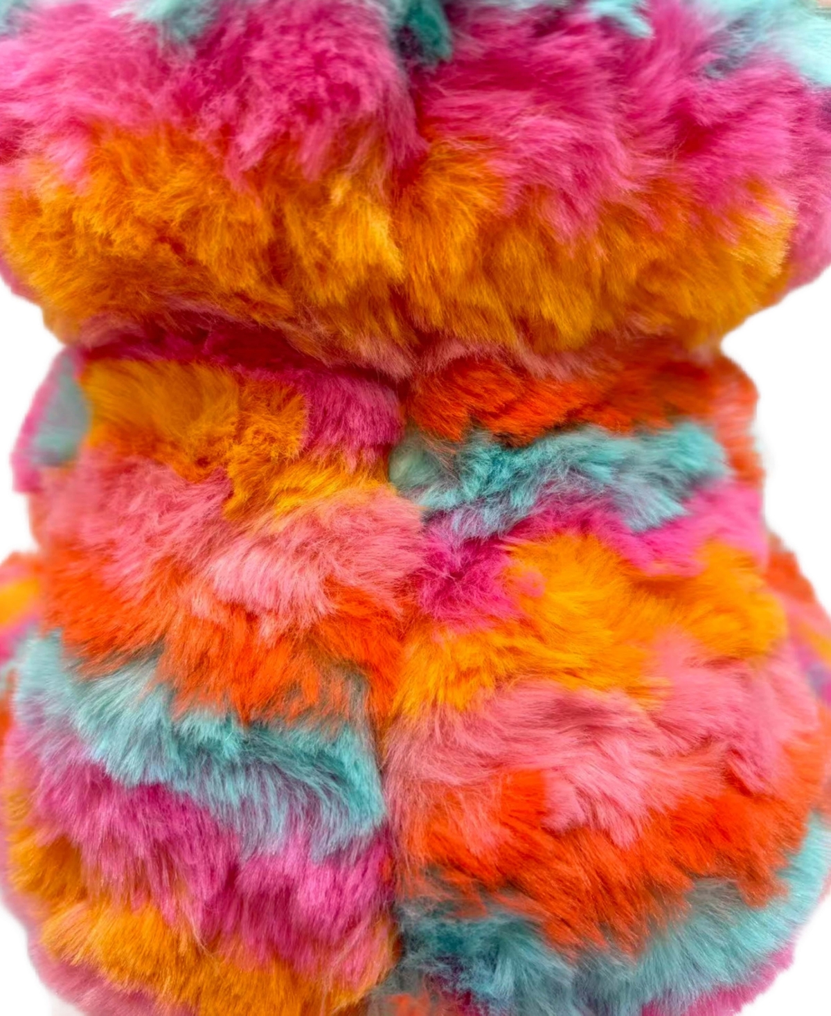 Wild Hippo Stripe Passion Bear Valentine's Plush Toy