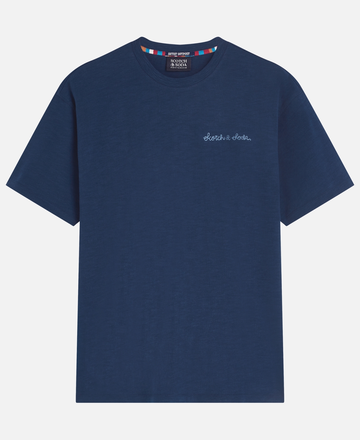 Scotch & Soda Men's Chest Artwork Regular-Fit T-Shirt