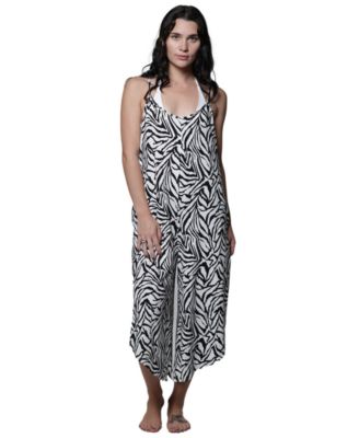 J Valdi - Women's Flowy Pull-On Swim Jumper