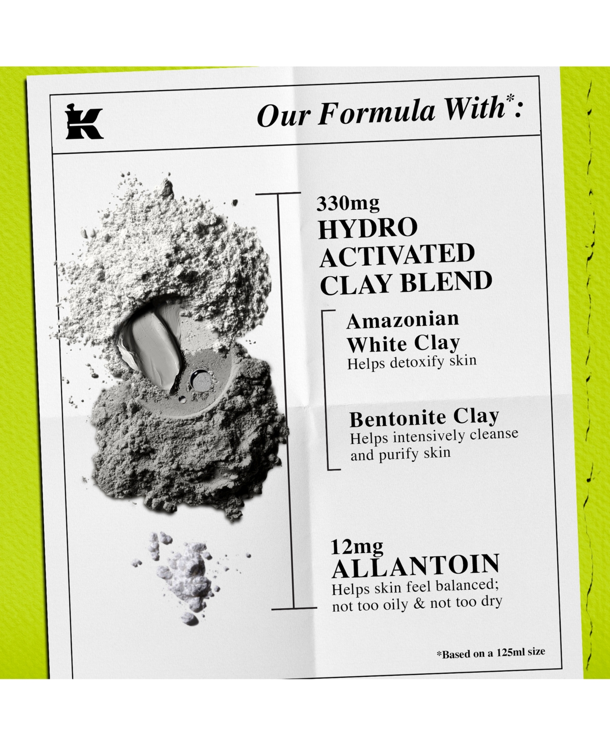 Kiehl's Since 1851 Rare Earth Pore-Minimizing Clay Mask, 4.2 oz.