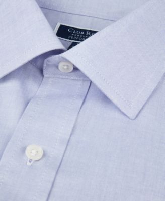 Men's Pinpoint Solid Dress Shirt