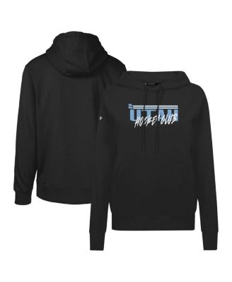 Women's Black NHL Utah Adorn Etched Pullover Hoodie