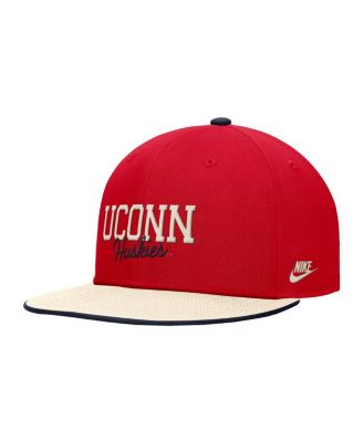 Men's Red UConn Huskies Script Pro Dri-FIT Snapback Hat