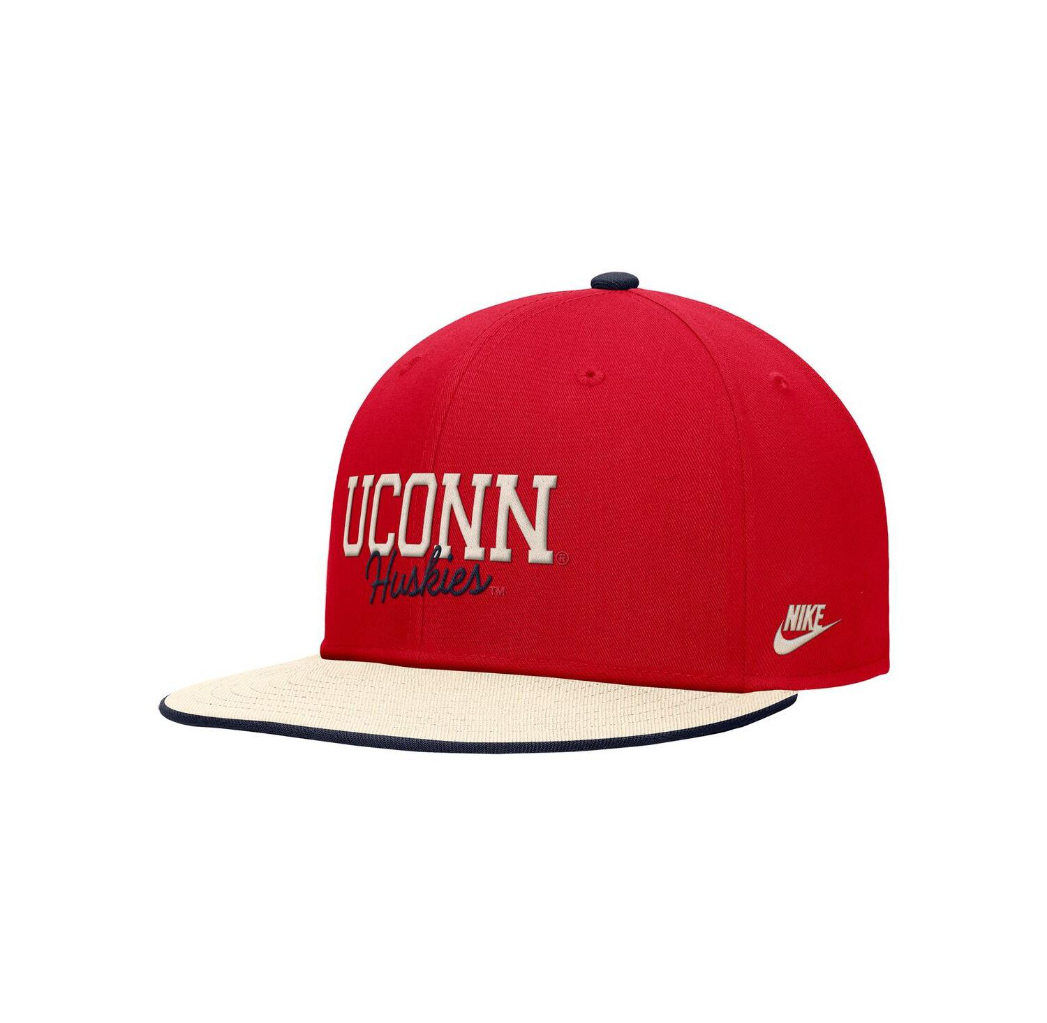 Men's Red UConn Huskies Script Pro Dri-FIT Snapback Hat