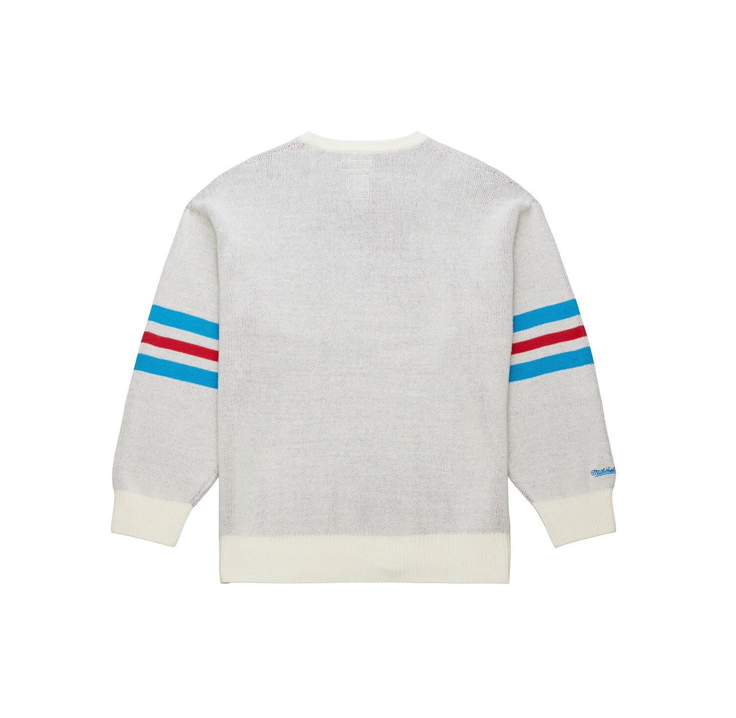 Men's Cream New York Rangers Centennial Retro Logo Sweater