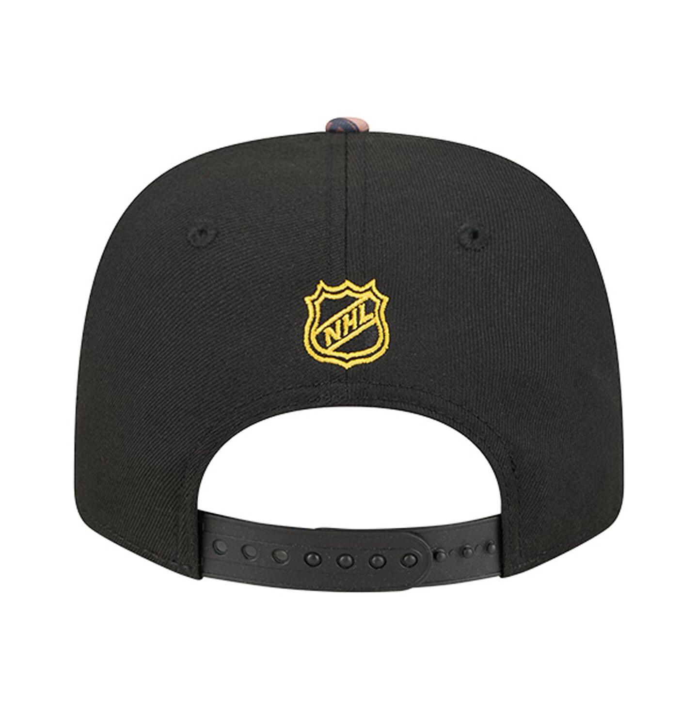 Мужские козырьки New Era Black Boston Bruins Mascot 9SEVENTY Adjustable Hat — фото 4