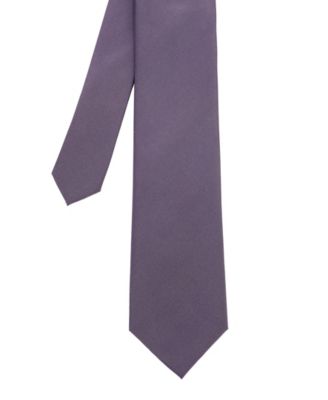 Men’s Slim Iridescent Solid Neck Tie