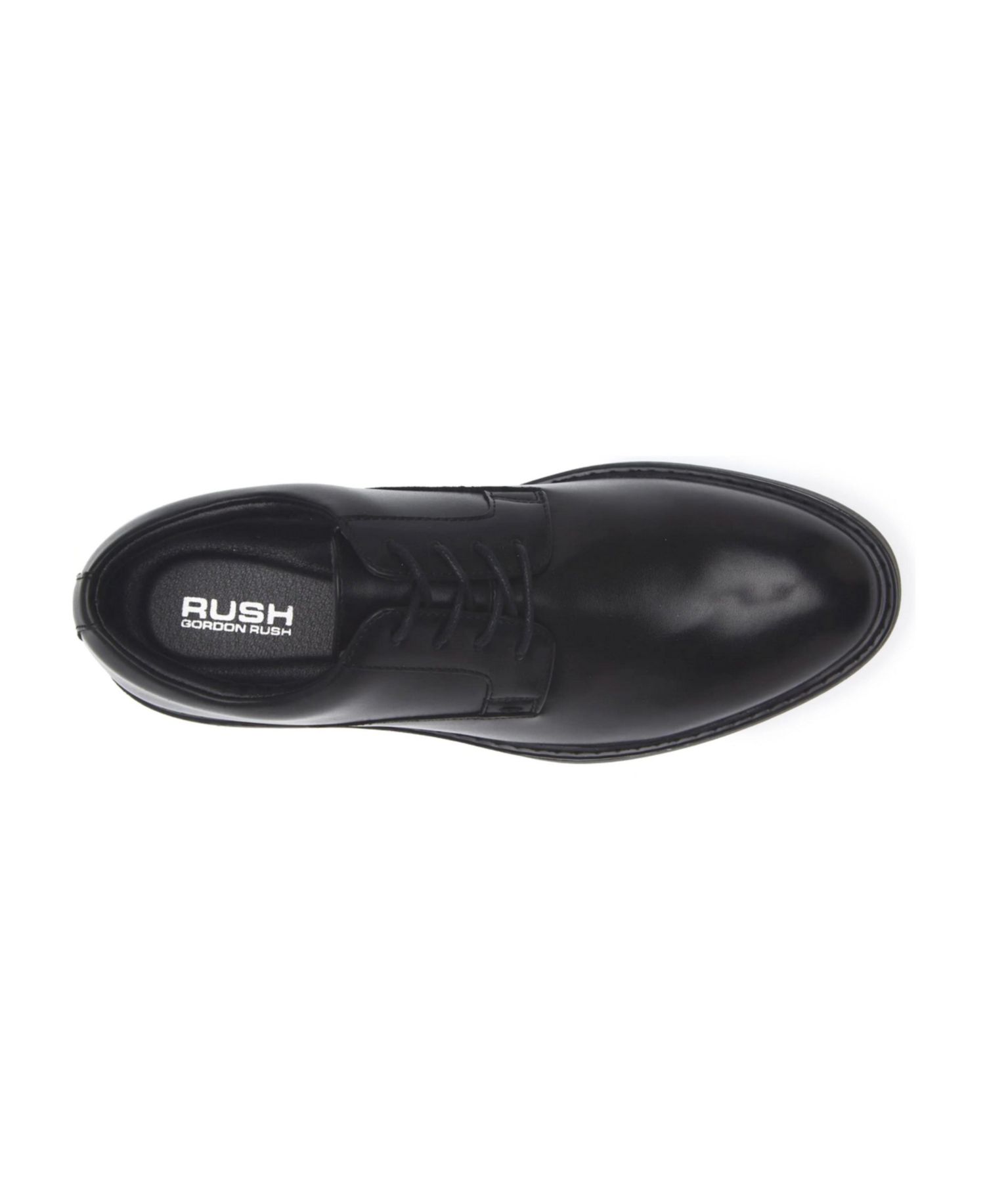 Men's Lace Up Plain Toe Derby Shoes