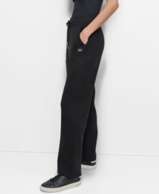 Women's Tonal Logo Patch Relaxed Fit Track Pants