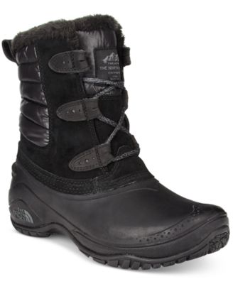 the north face women's shellista shorty waterproof winter boots