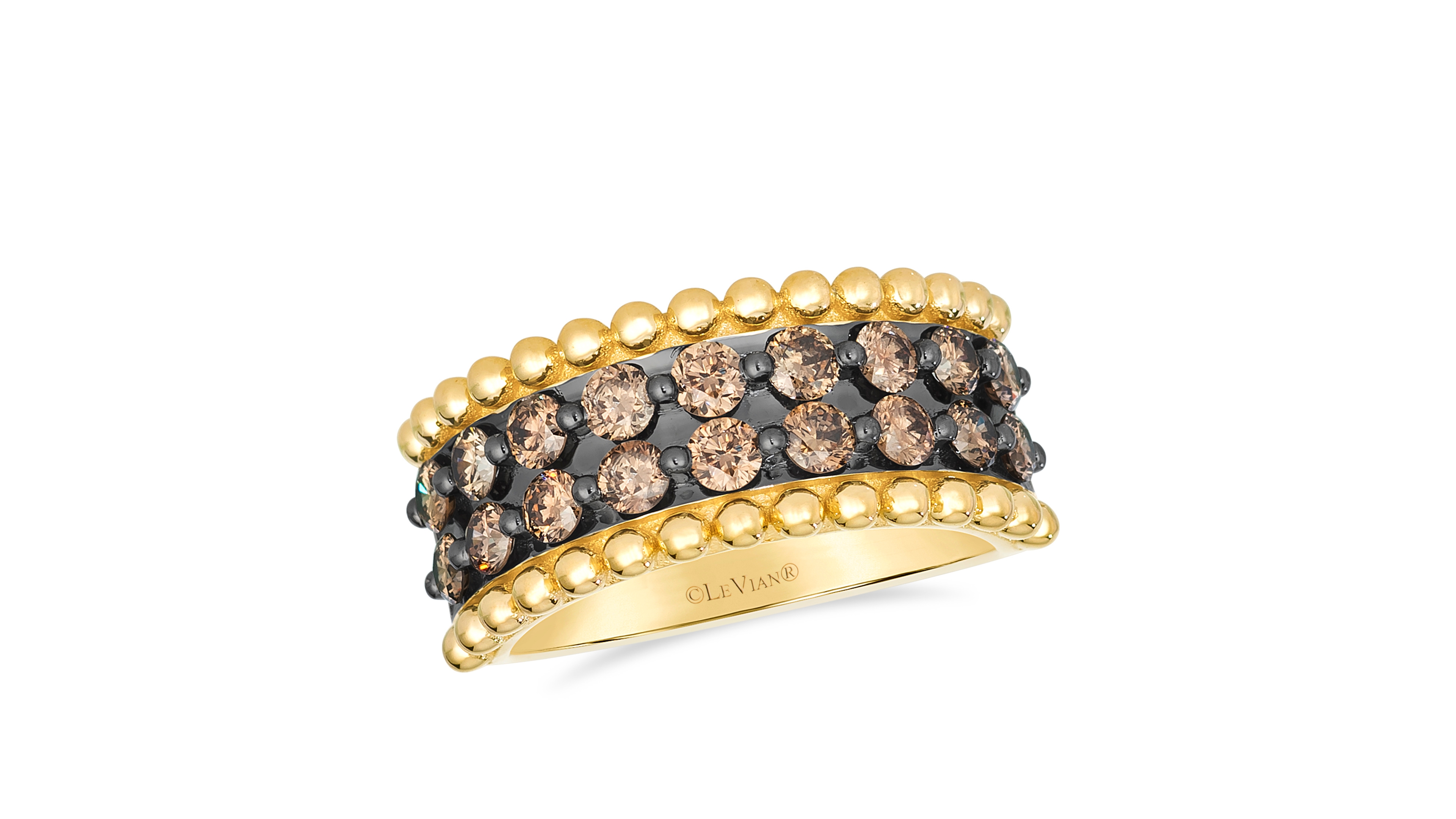 Le Vian Chocolate Diamond Ring (1.22 ct. t.w.) in 14k Honey Gold