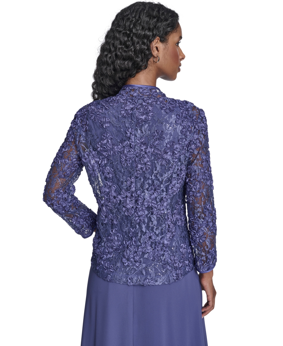 Jessica Howard Petite Midi Dress with 3/4-Sleeve Jacket, 2-Piece Set