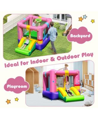 Inflatable Bounce House with Jumping Area for Indoor or Outdoor Party Use