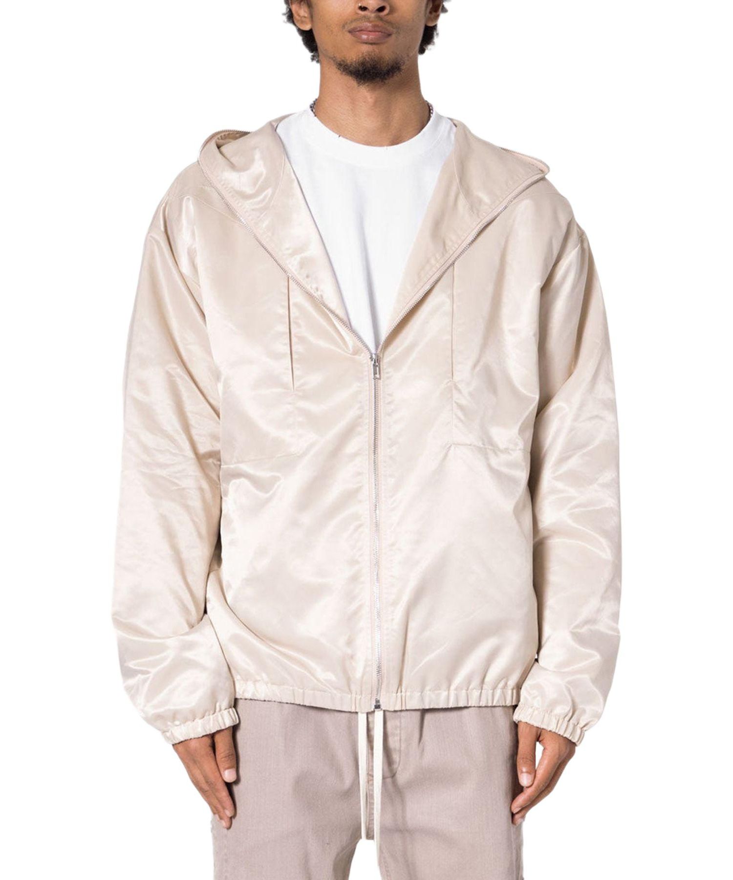 Big & Tall Full Zip Paneled Fight Jacket