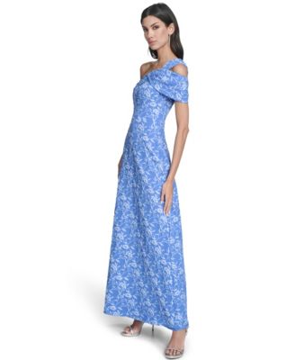 Women's Asymmetrical One-Shoulder Ball Gown